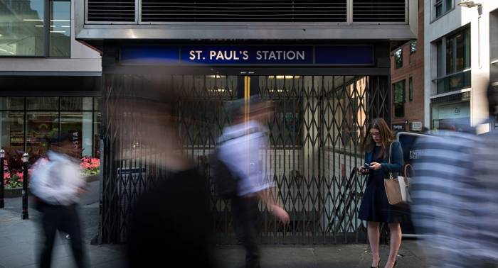 Une station du métro londonien fermée en raison d'une alerte de sécurité