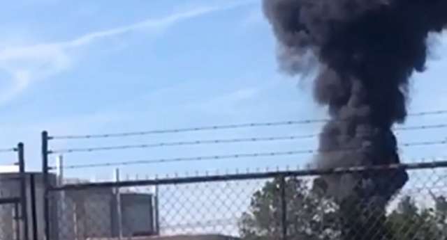 US nuclear power station shut down after explosion and fire - VIDEO