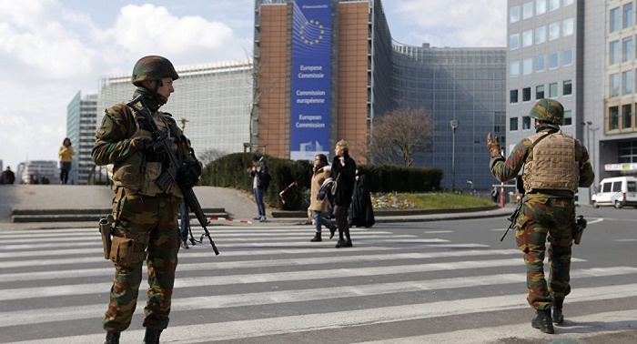 Evacuation underway in European comission building in Brussels 
