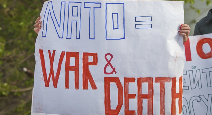 Moldovan opposition holds protest against US military presence in Chisinau 
