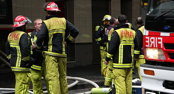 Some 100 evacuated after fire at Western Sydney recycling plant