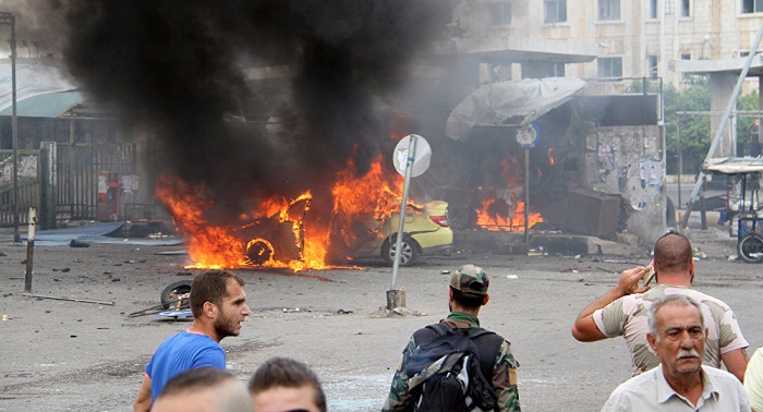 Explosions hit near bus station in Syria`s Latakia, victims reported 