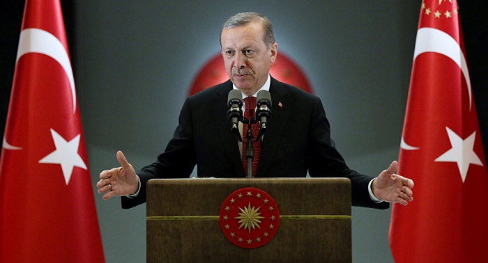 German court bans Erdogan`s speech broadcast at supporters rally in Cologne 