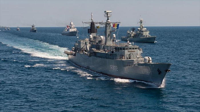 Ucrania y la OTAN realizan maniobra naval en el mar Negro
