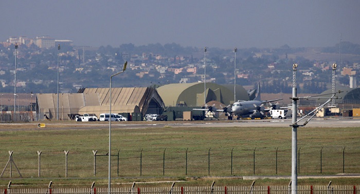 Head of US Joint Chiefs of staff arrives at Turkish Incirlik Airbase