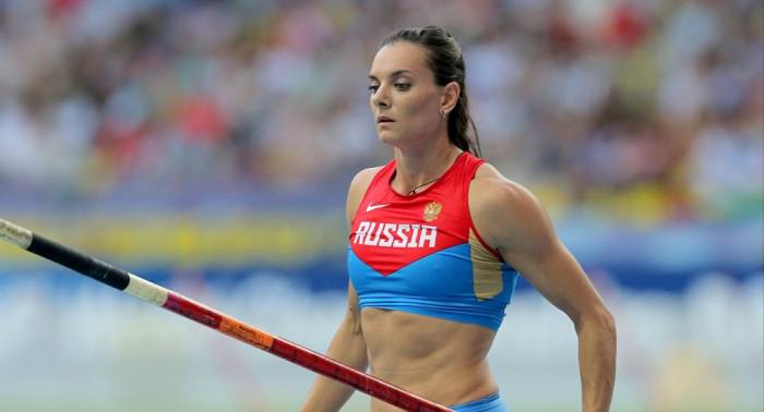 Isinbayeva quitte l'agence nationale russe