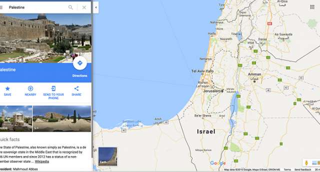 #BoycottGoogle: backlash after Palestine wiped from the map