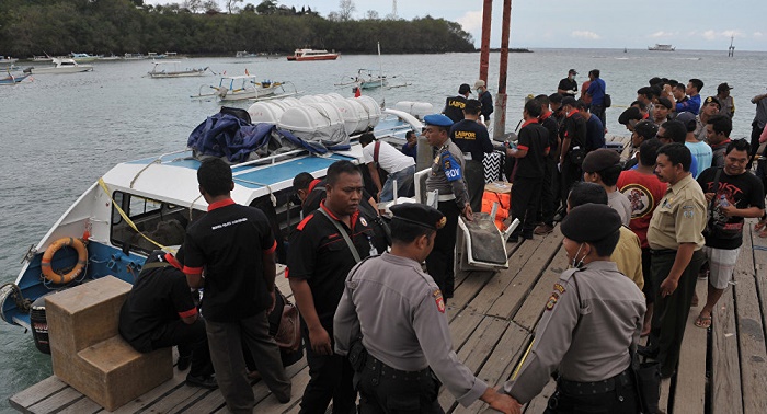 At least four die in Indonesia as speedboat catches fires, capsizes