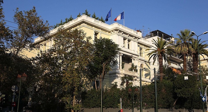 Grenade thrown at French Embassy in Athens, police officer injured 
