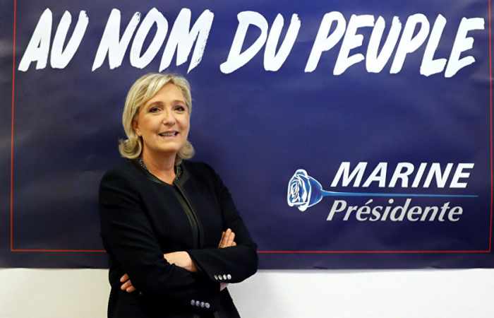 Le Pen's campaign headquarters in Paris targeted in suspected Arson attempt