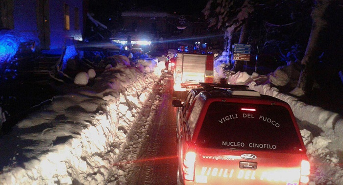 Up to 8 survivors, including 2 children, discovered inside avalanche - hit Italian hotel