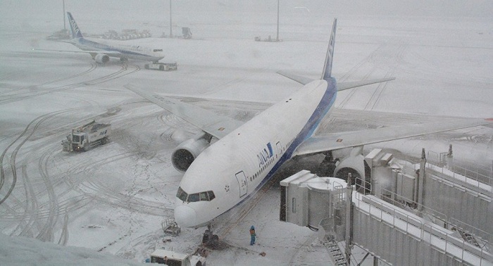 Over 140 flights canceled in Japan due to heavy snowstorm