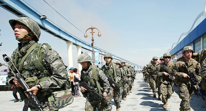 Corea del Sur y EEUU realizan un ejercicio de rescate de pilotos en territorio enemigo