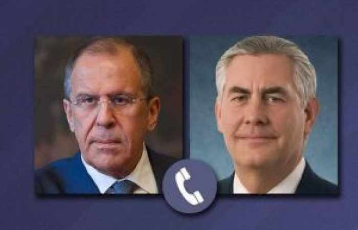 Entretien téléphonique entre Lavrov et Tillerson