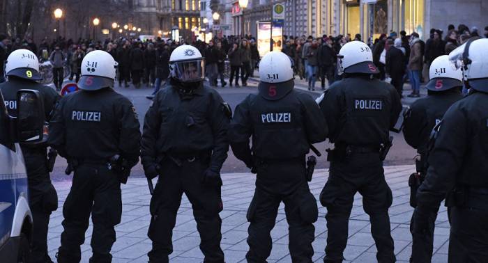 Policías alemanes (Archivo)Evacuan la sede del Partido Socialdemócrata de Alemania en Berlín