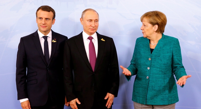 Putin, Macron, Merkel hold working breakfast, discuss Ukraine on G20's sidelines