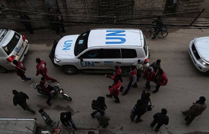 La ONU envía ayuda humanitaria a Siria
