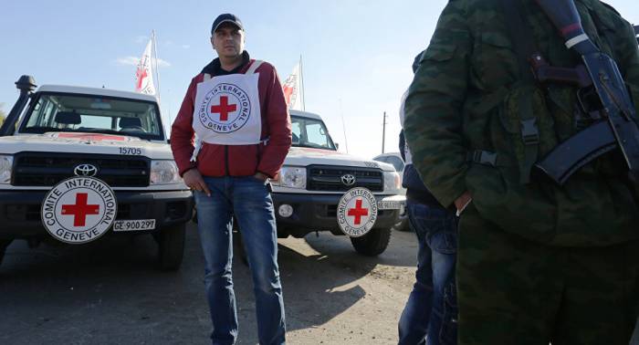 La Cruz Roja envía 7 camiones con ayuda humanitaria a Donbás