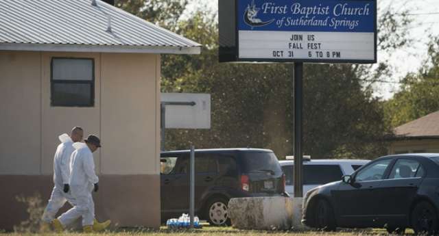 Massacre at Texas church kills 27, including shooter
