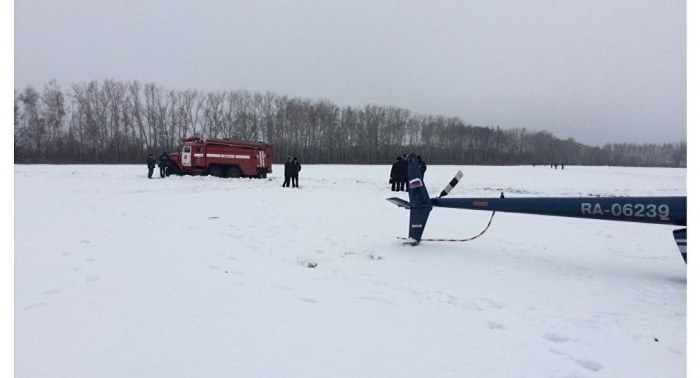 Helicopter crashes in Russia, two people dead
