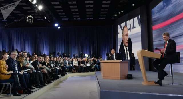 Vladimir Putin to hold traditional year-end press conference