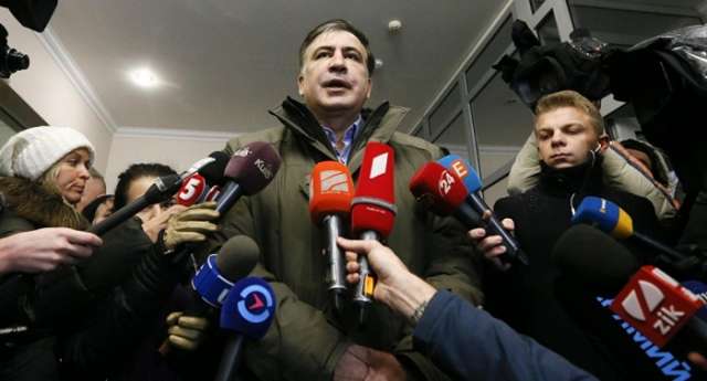 Saakashvili calls on Poroshenko to voluntarily resign
