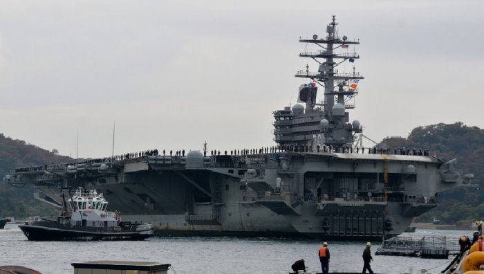 US moves second aircraft carrier to North Korea's doorstep