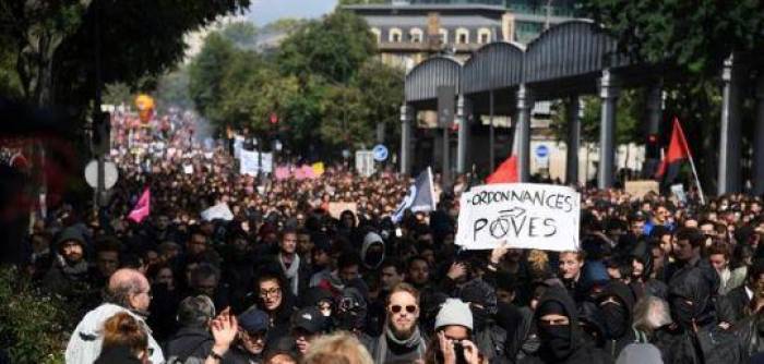 France/Code du travail: 24.000 manifestants à Paris (préfecture)