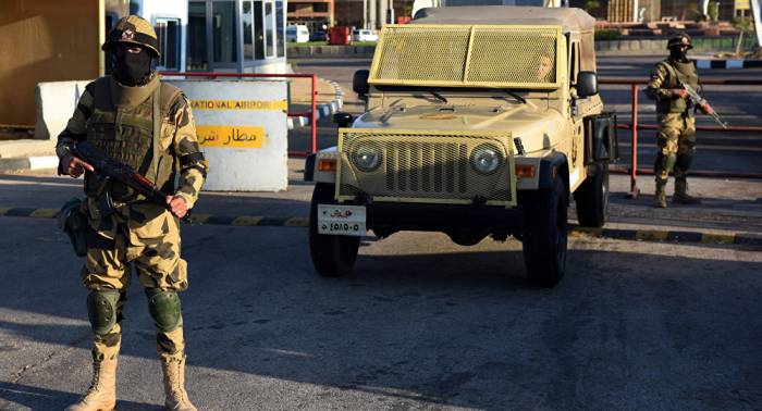 Inauguran en Egipto una base militar más grande en el Oriente Medio
