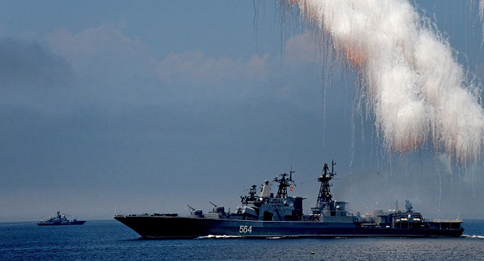 Grupo naval ruso visita Indonesia  
