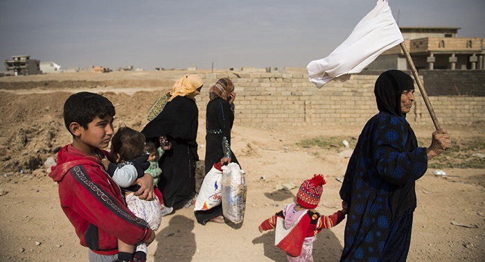 Más de 116.000 desplazados por combates por Mosul  