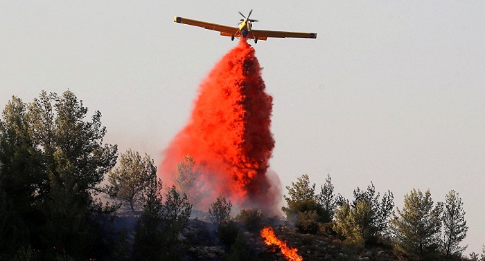 Los bomberos extinguen 112 incendios en Cisjordania  