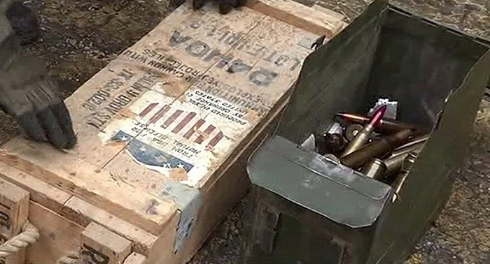 Descubren en Alepo un alijo de armas fabricadas en EEUU  