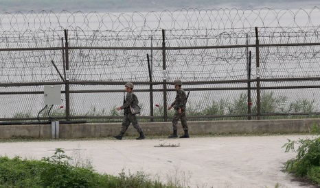 Firing between South, North occurs at Korean border