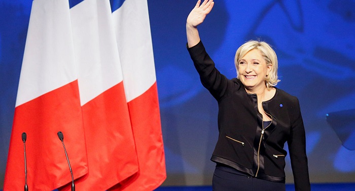 Le Pen renunciaría a la presidencia si Francia apoya seguir en la UE