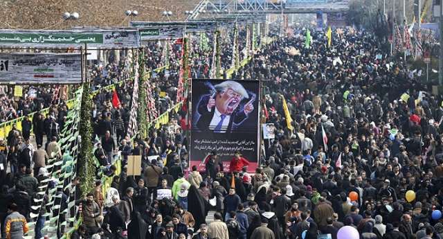 Millones de iraníes salen a la calle para exigir respeto por parte de EEUU