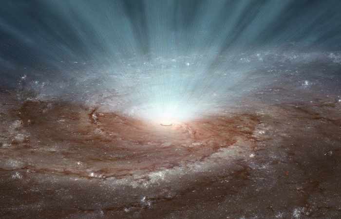 'Rápido y furioso': NASA muestra el viaje acelerado de un agujero negro