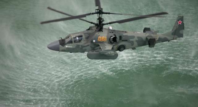 La prueba secreta del helicóptero Katran, ahora al descubierto (vídeo)