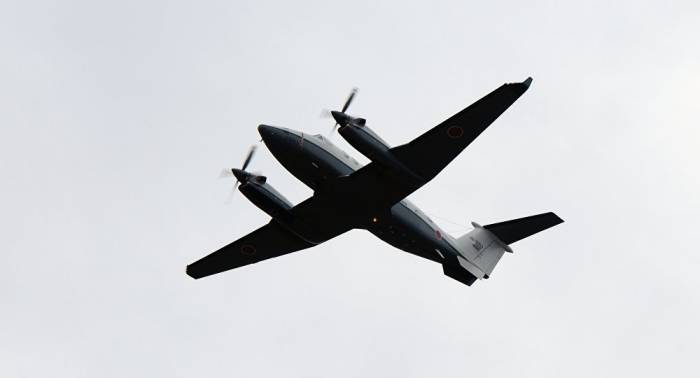 Un avión espía japonés se estrella en la isla de Hokkaid