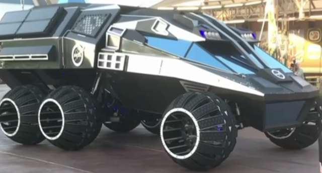 La NASA sorprende con un 'Batmóvil' para recorrer Marte