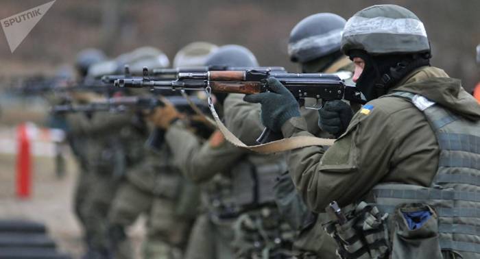 Militares ucranianos participan en maniobras de la OTAN en Alemania