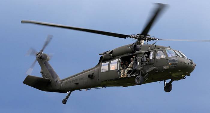 Al menos siete muertos tras estrellarse un helicóptero estadounidense en el oeste de Irak