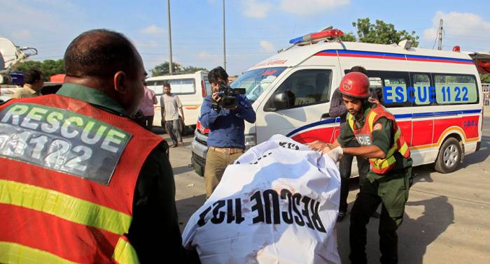 Aumenta a 39 el número de heridos por una explosión en Pakistán