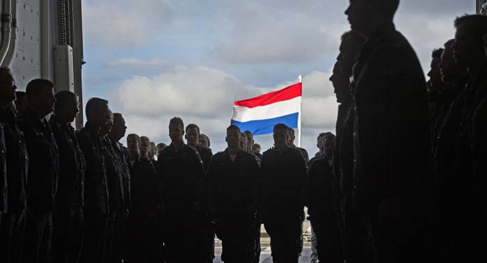 Militares holandeses participan en las maniobras en Lituania