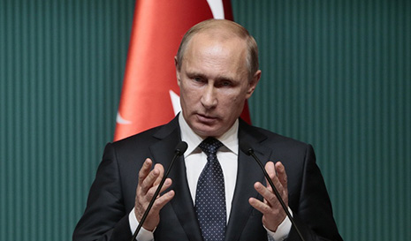 Putin says free trade zone with Turkey realizable task