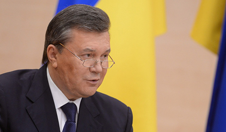 Ukraine`s ousted president Yanukovych put on Interpol wanted list