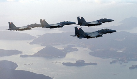 South Korea, US launch major air defense drill