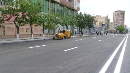 Bakının əsas küçələrindən biri bağlanır