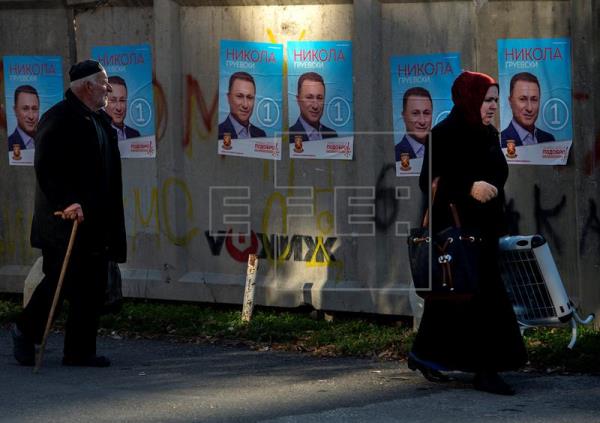 Los partidos macedonios cierran hoy la campaña de las elecciones generales anticipadas