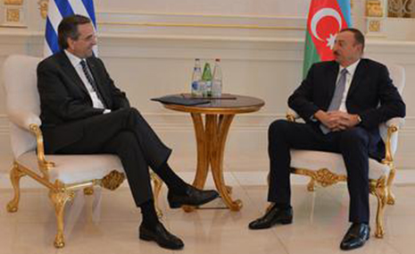 Azerbaijan`s President meets Greek Prime Minister